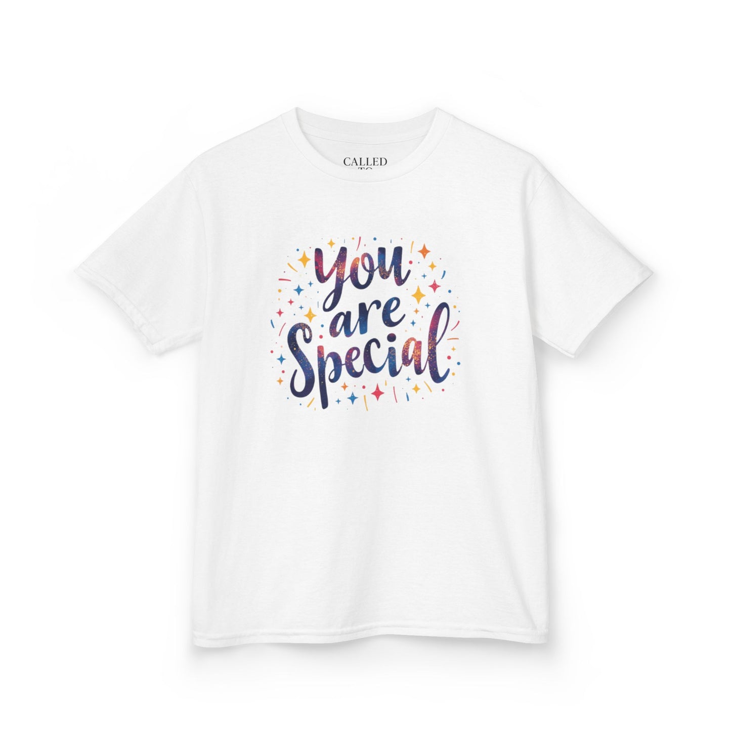You Are Special Kids T-Shirt | Positive Message, Rainbow Stars