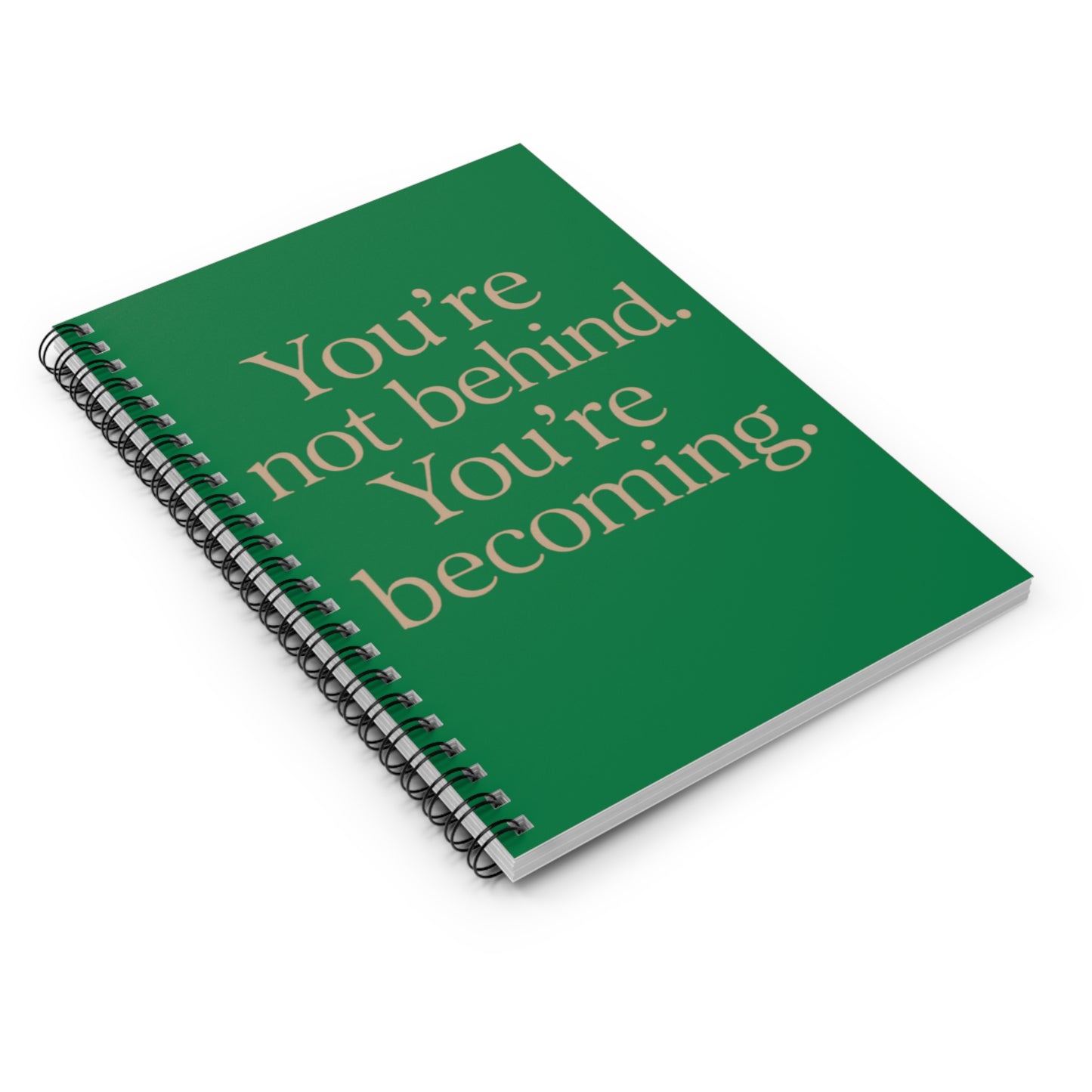 Motivational Spiral Notebook