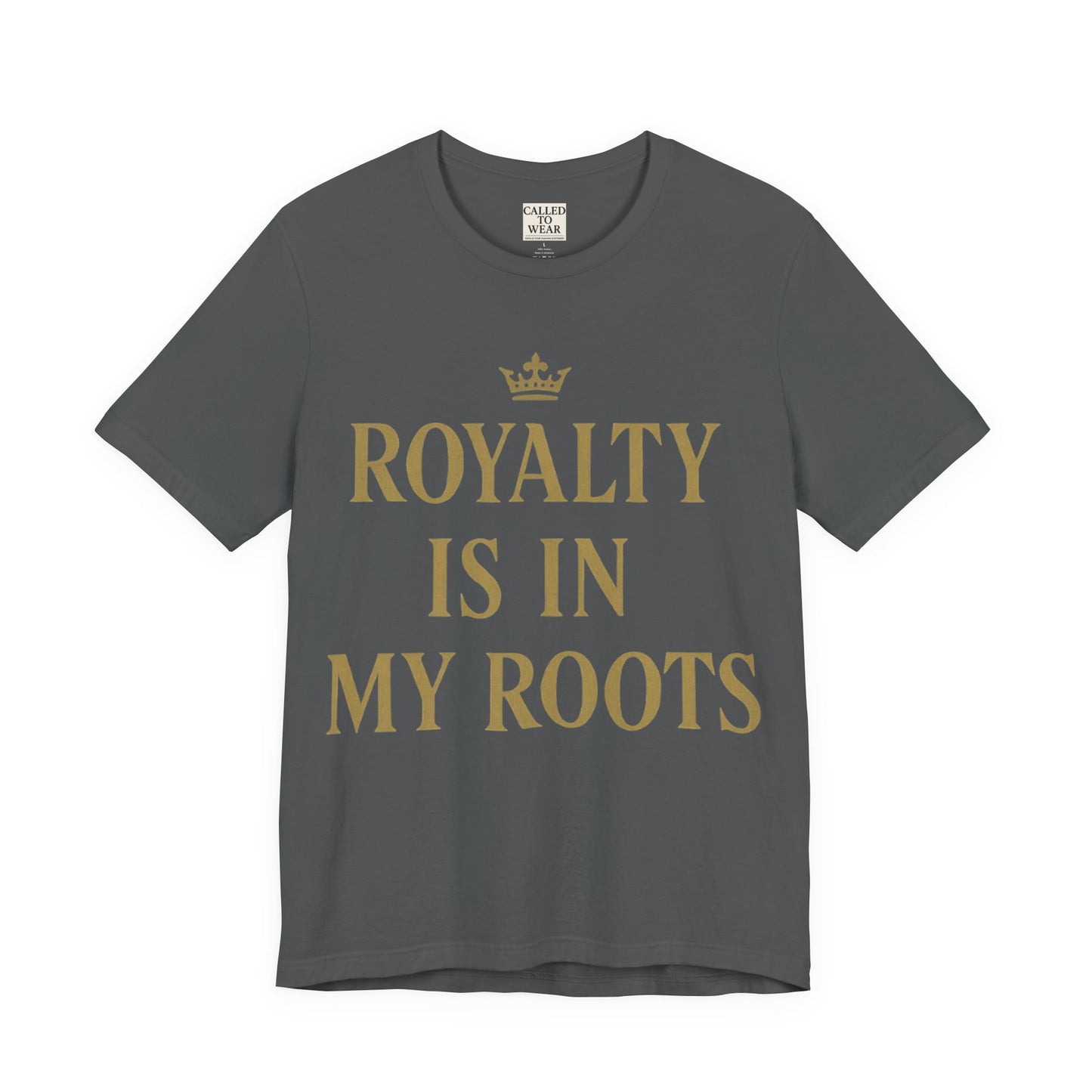 Royalty Roots Tee - Unisex Jersey Short Sleeve T-Shirt, Perfect for Family Gatherings, Casual Outings, Birthdays, Gifts