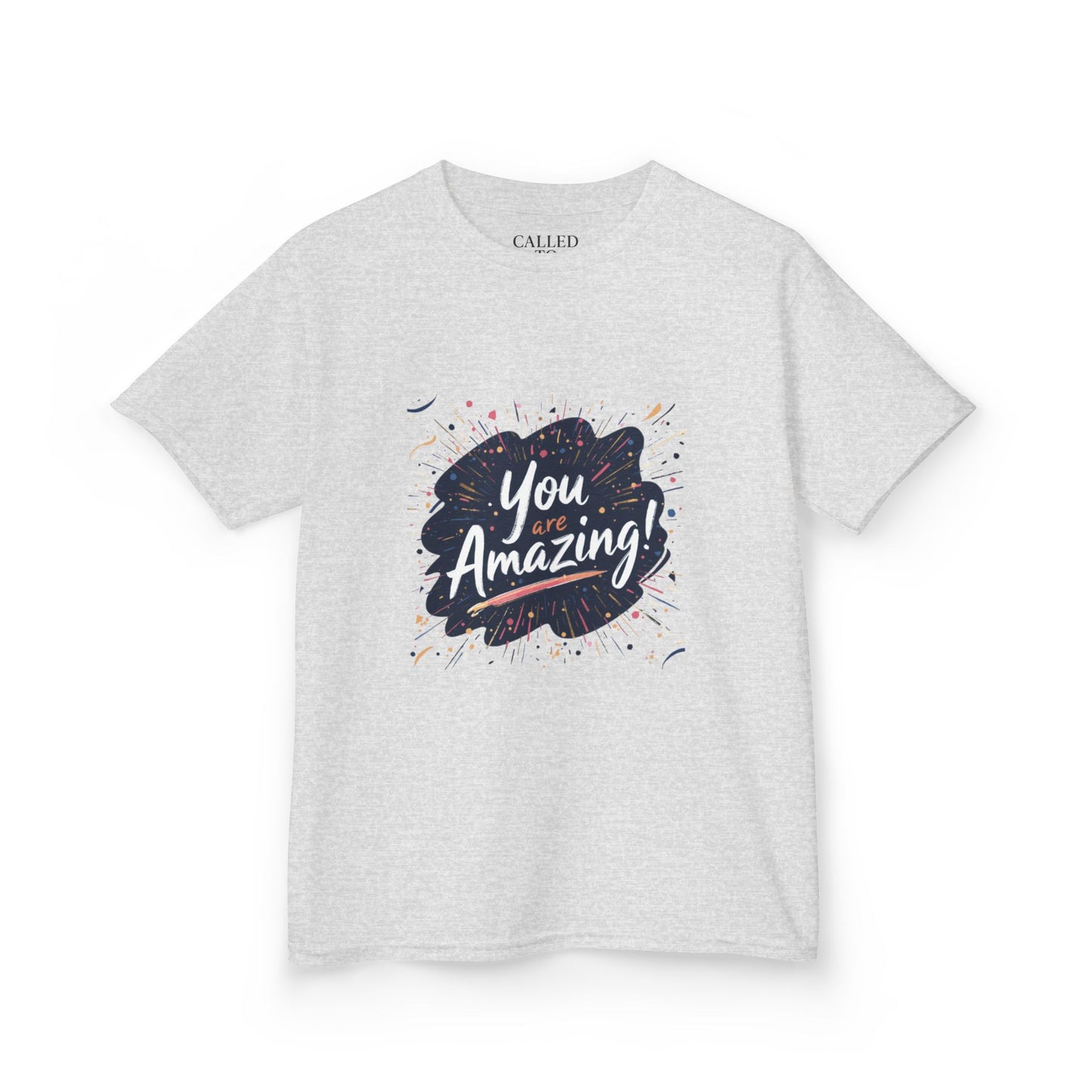 You Amazing! Brushstroke Kids Tee | Handwritten Encouragement Shirt