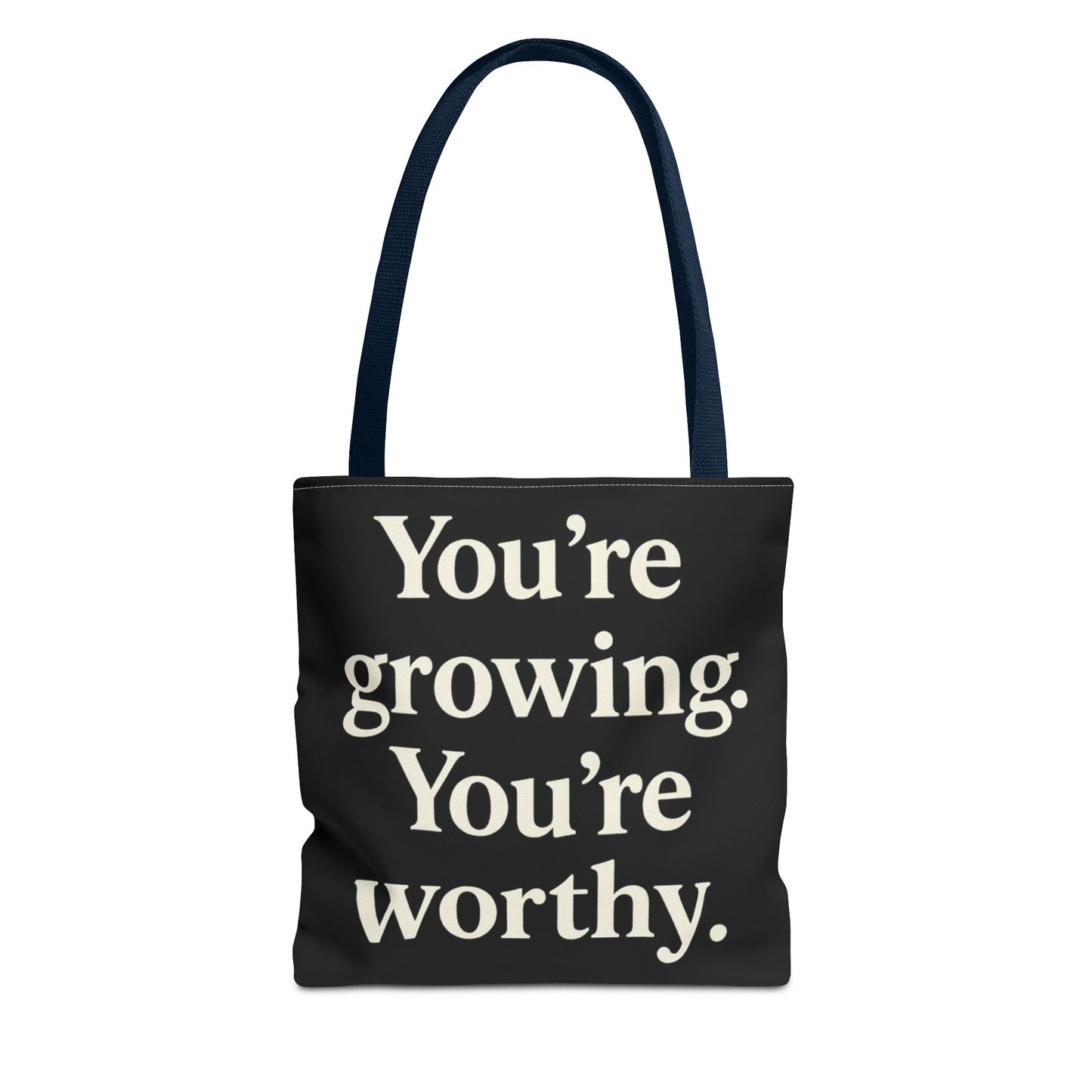 Empowering Affirmation Tote Bag 'You Are Enough' Inspirational Everyday Tote