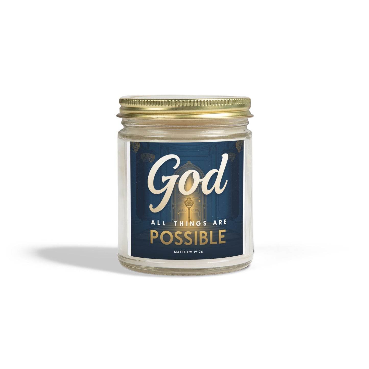 Scented Candles, Coconut Apricot Wax (4oz, 9oz)