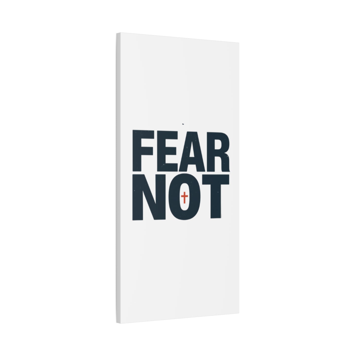 Fear Not canvas | Christian wall art, stretched matte gallery wrap