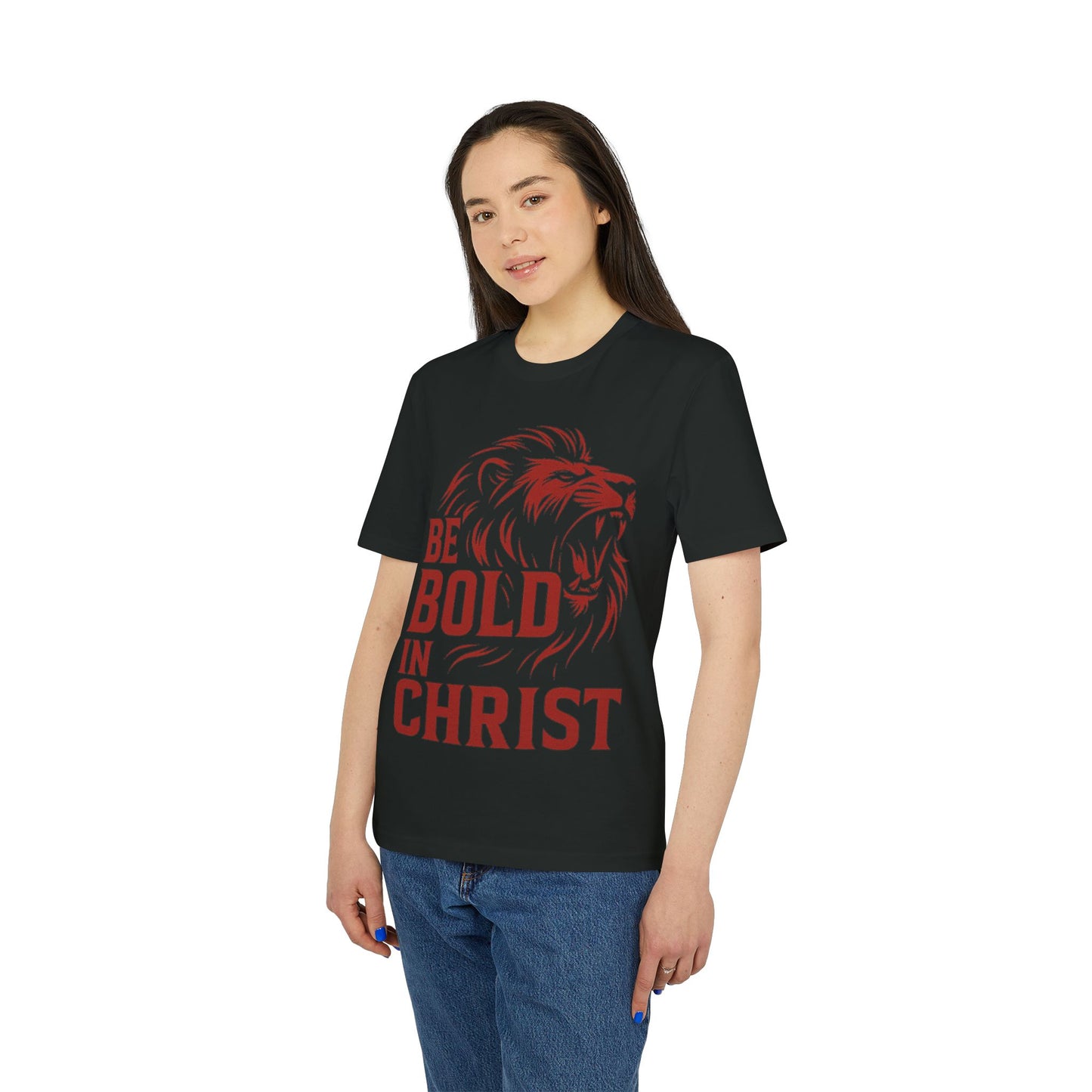 Bold in Christ Unisex T-shirt, Inspirational Christian Tee, Faith-Based Apparel