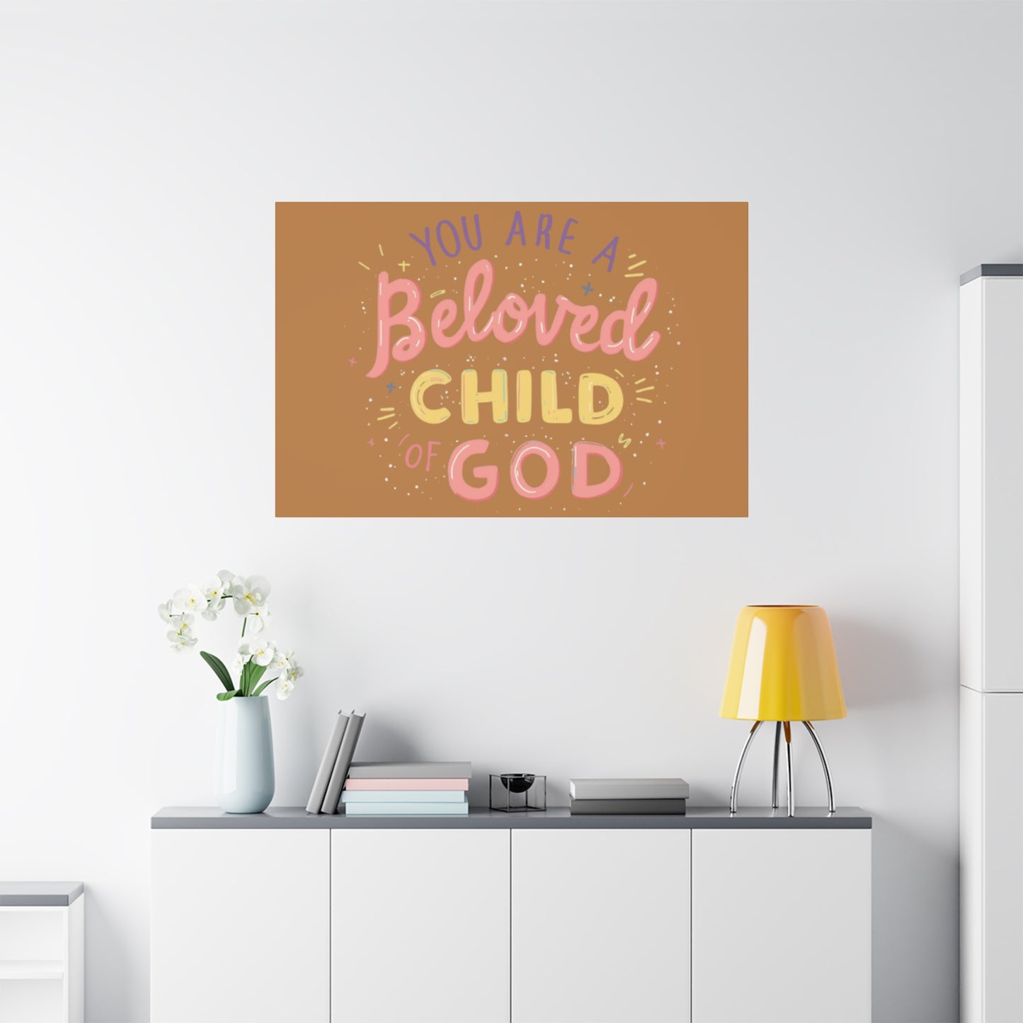 You Are a Beloved Child of God Canvas | Matte Stretched Wall Art