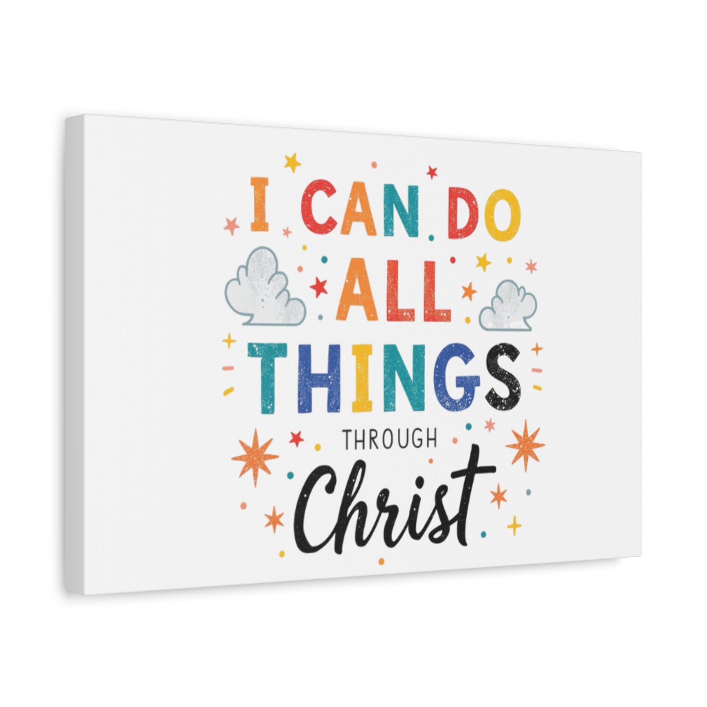 I Can Do All Things Through Christ Matte Canvas