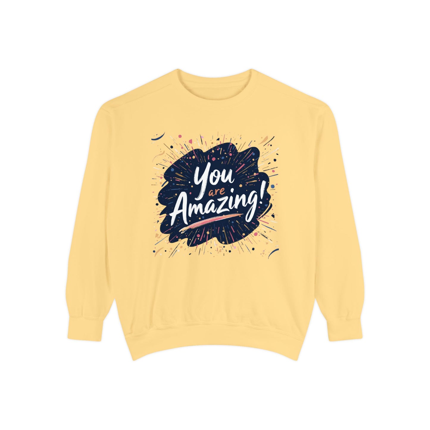 You Are Amazing sweatshirt | Inspirational Typography Crewneck