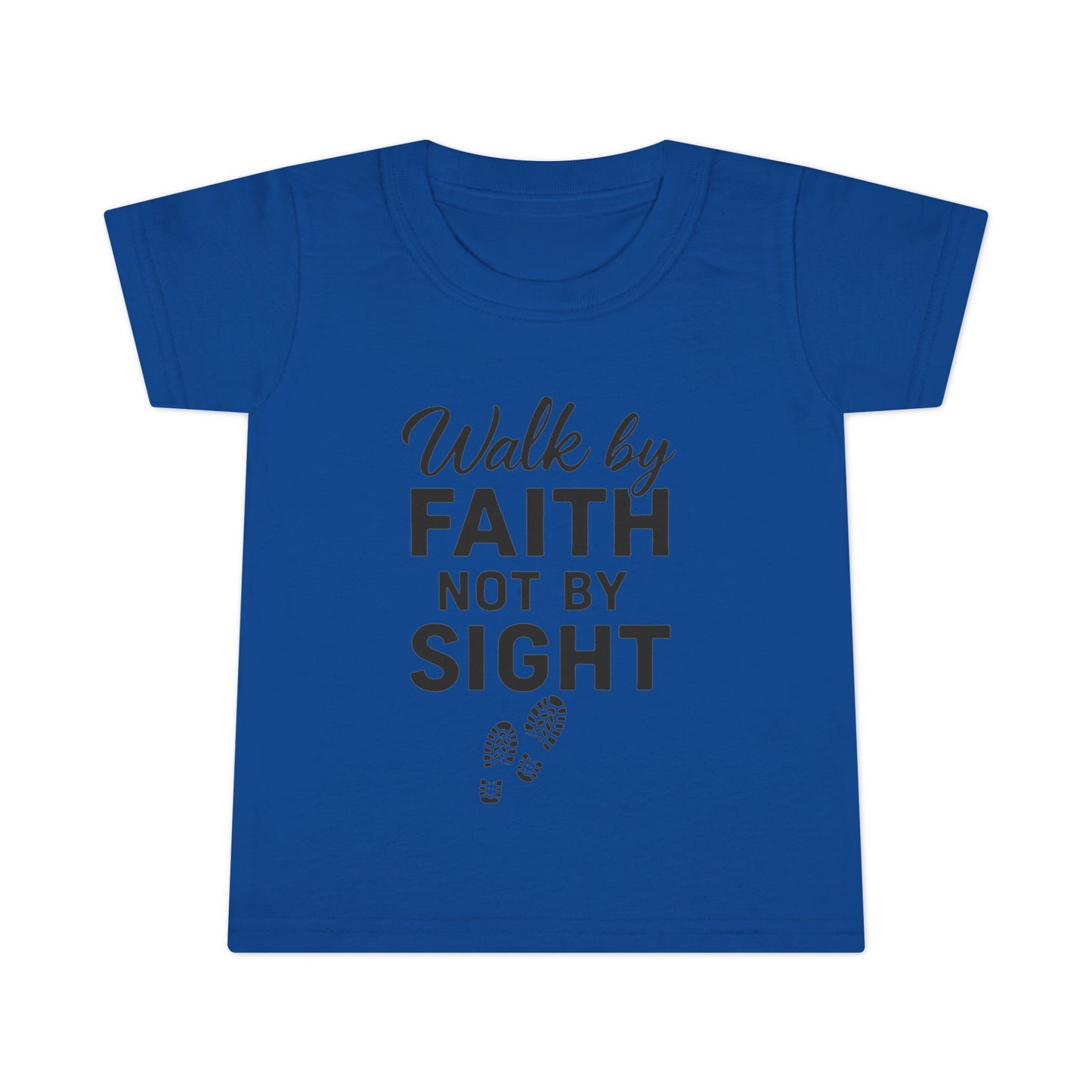 Toddler Faith T-Shirt - Inspirational Christian Gift for Kids, Birthday, Everyday Wear, Motivational Tee