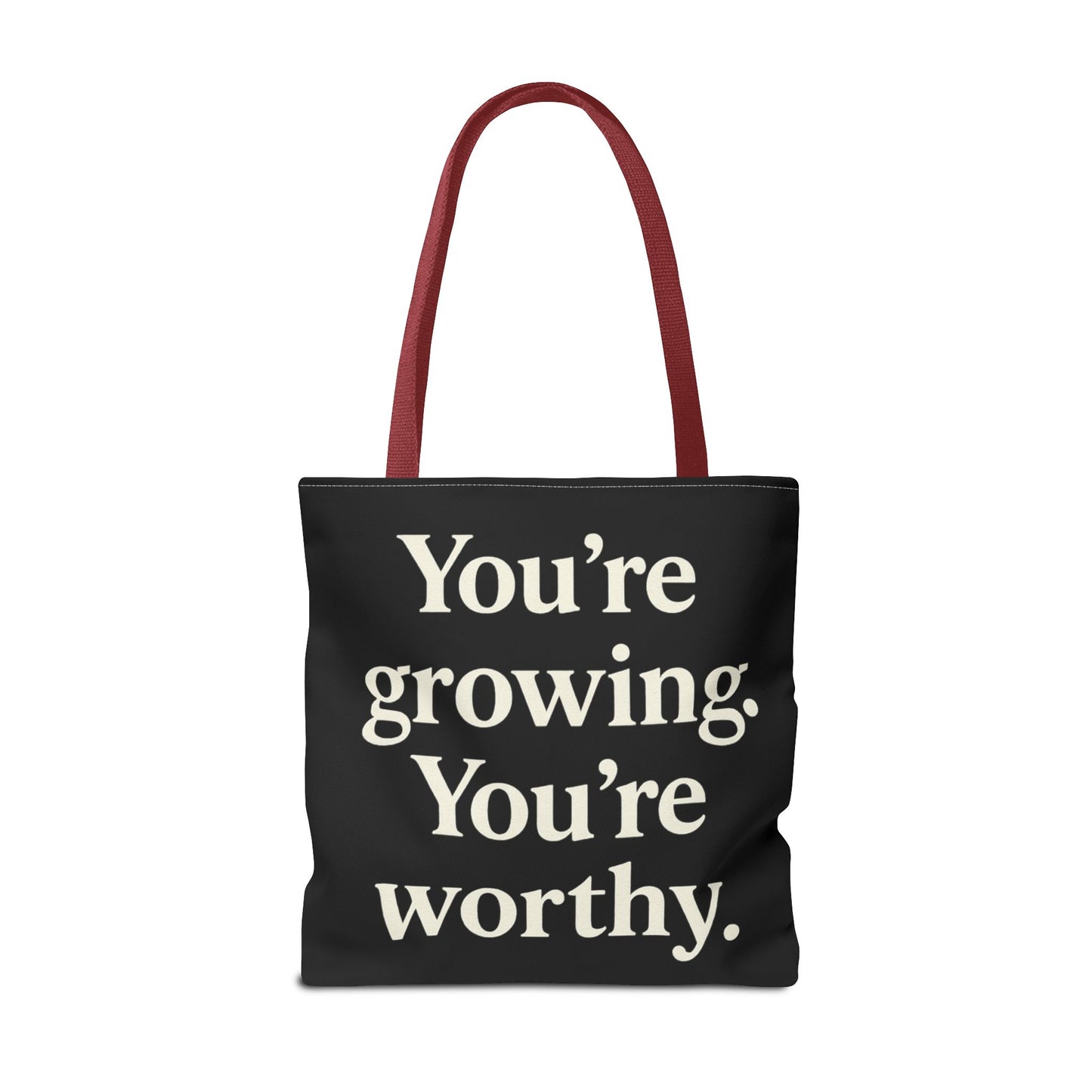 Empowering Affirmation Tote Bag 'You Are Enough' Inspirational Everyday Tote