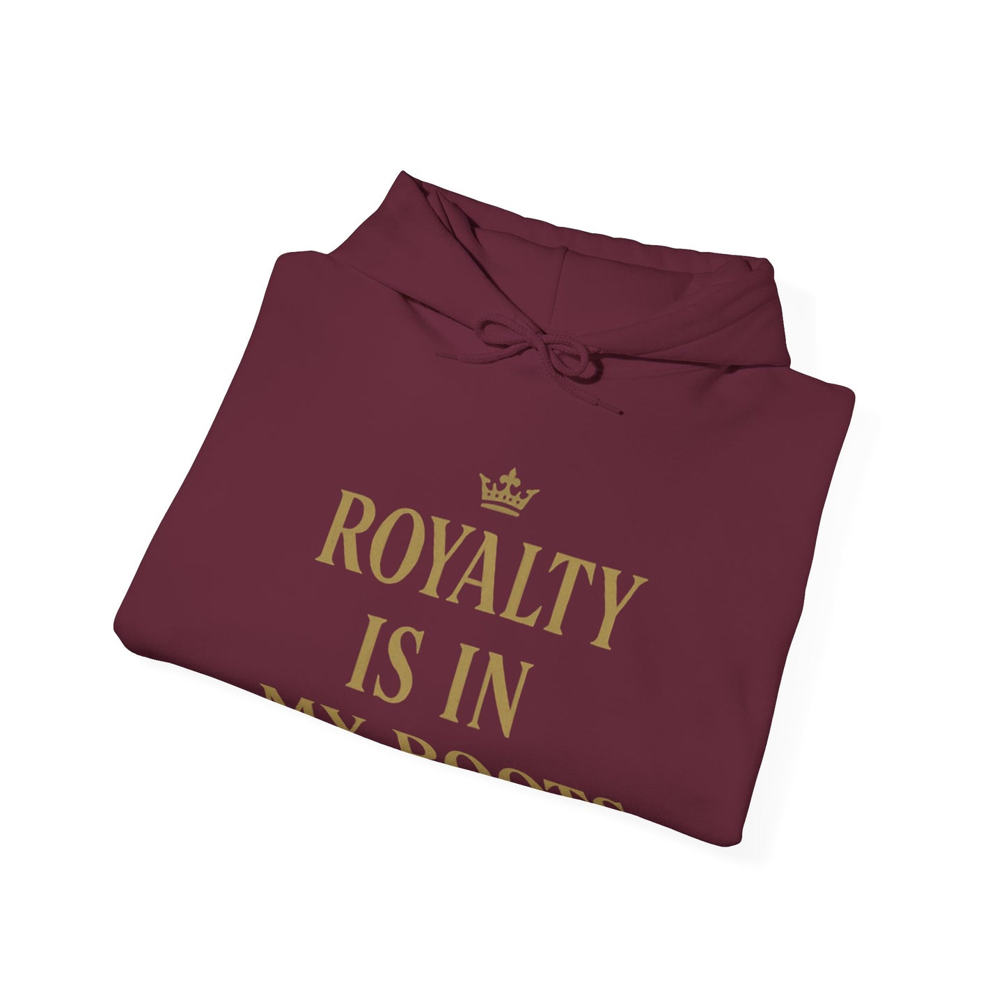 Royalty Roots Hoodie - Unisex Heavy Blend Sweatshirt, Gift for Her, Cozy Wear, Casual Fashion, Statement Piece, Birthday Gift