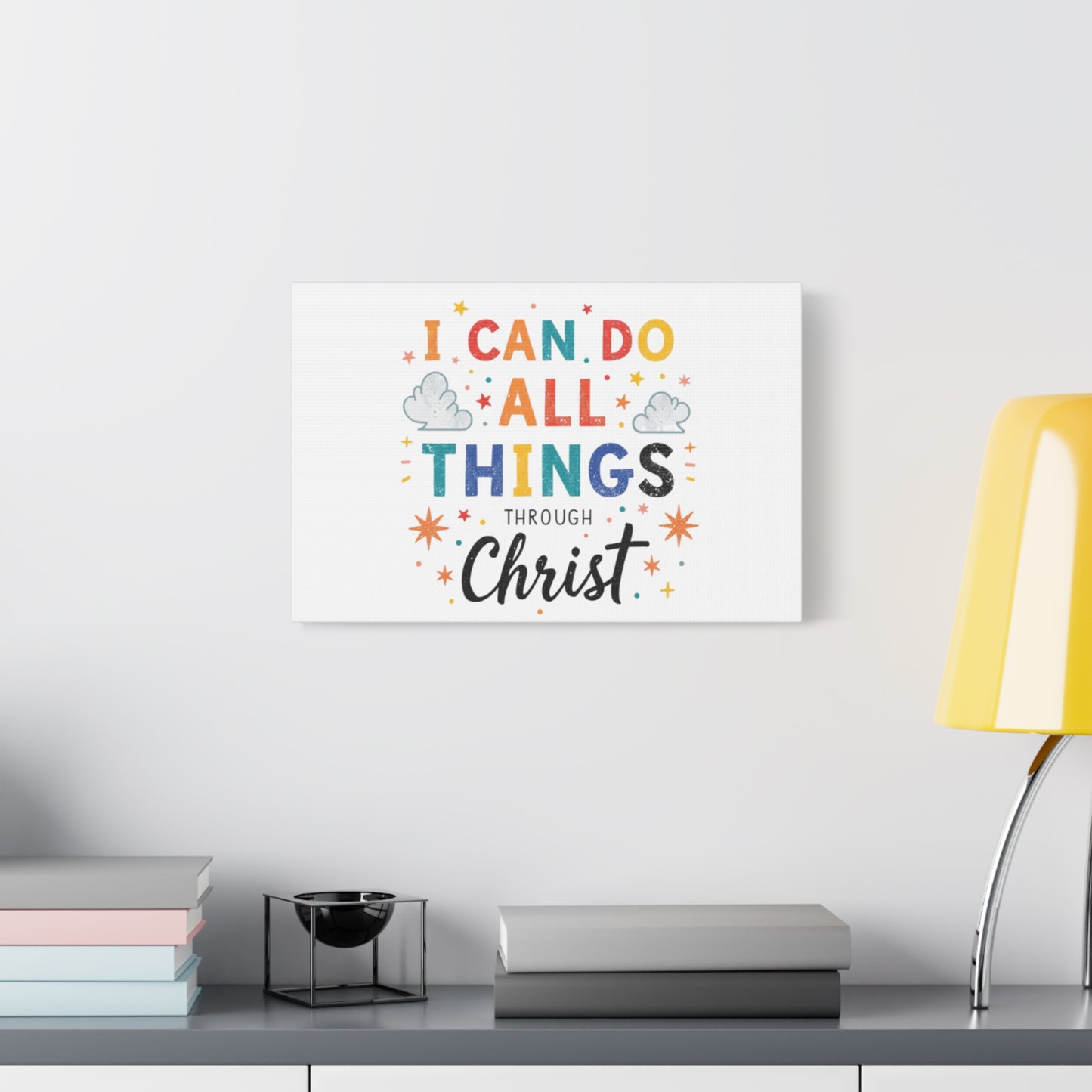 I Can Do All Things Through Christ Matte Canvas