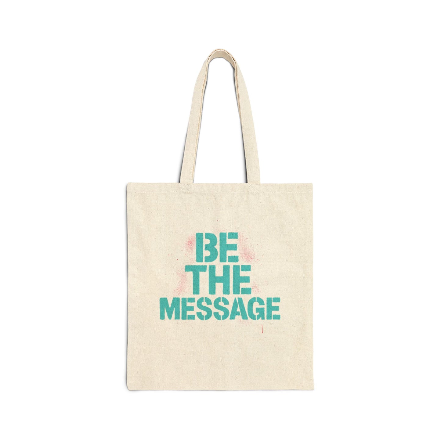 Inspirational Cotton Canvas Tote Bag - Eco-Friendly, Reusable Shopping Bag, Gym Bag, Beach Bag, Gift for Her