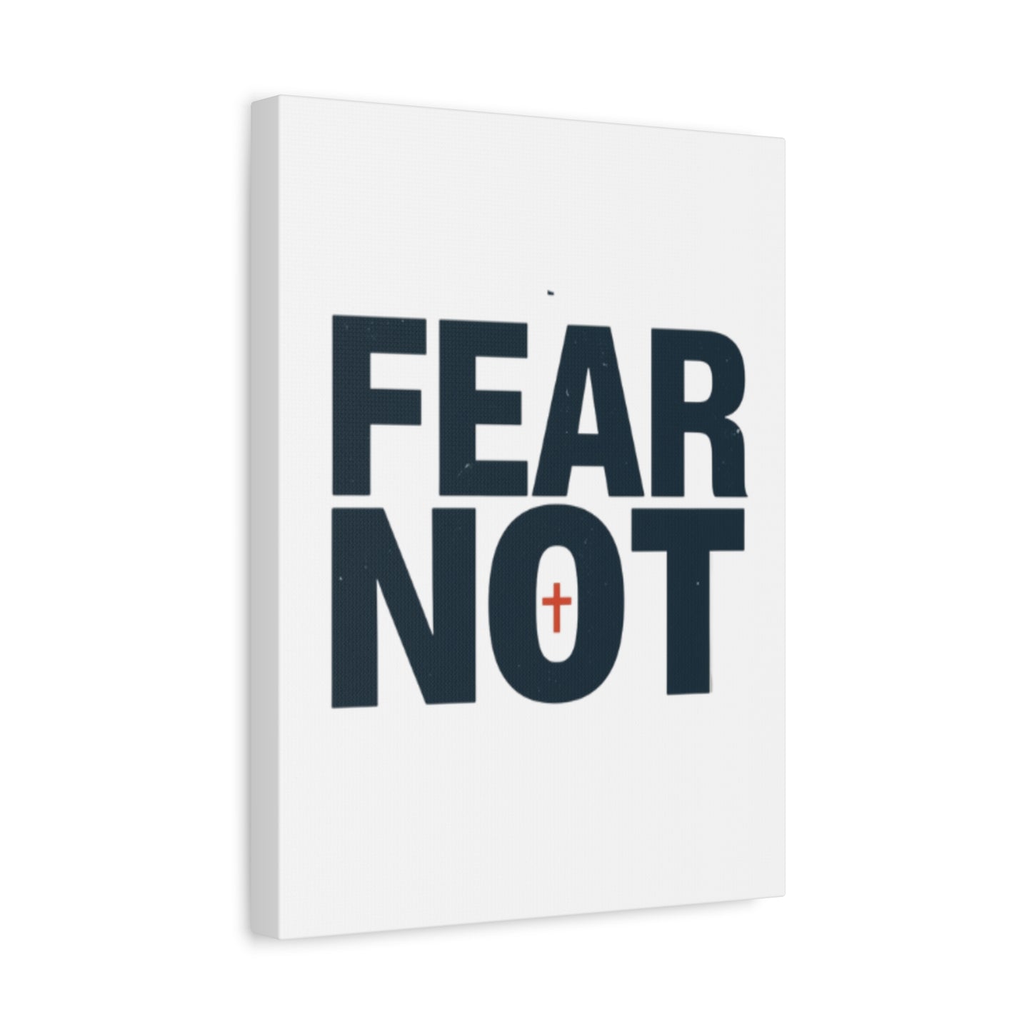 Fear Not canvas | Christian wall art, stretched matte gallery wrap
